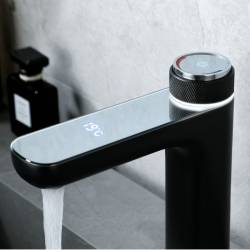 BATERIA UMYWALKOWA ŁAZIENKOWA F06-BL-A CZARNA LCD F06-BL-A