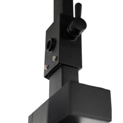 BATERIA PRYSZNICOWA ŁAZIENKOWA Z DESZCZOWNICĄ T15B CZARNA T15B-BL