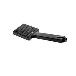 BATERIA PRYSZNICOWA ŁAZIENKOWA Z DESZCZOWNICĄ T15B CZARNA T15B-BL