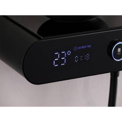 BATERIA PRYSZNICOWA ŁAZIENKOWA T700B CZARNA LCD T700-BL