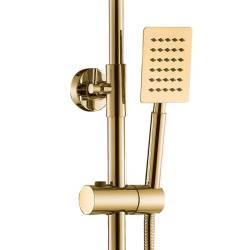 BATERIA PRYSZNICOWA ŁAZIENKOWA T151C ZŁOTA T151C-GL