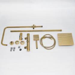 BATERIA PRYSZNICOWA ŁAZIENKOWA T151C ZŁOTA T151C-GL