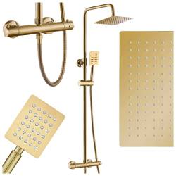 BATERIA PRYSZNICOWA ŁAZIENKOWA T151C ZŁOTA T151C-GL