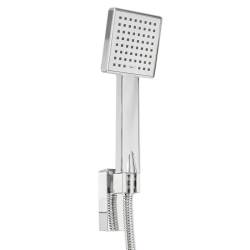 BATERIA WANNOWA ŚCIENNA PRYSZNICOWA NATRYSKOWA ZESTAW F302A CHROM F302A