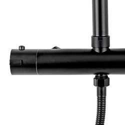 BATERIA PRYSZNICOWA ZESTAW Z DESZCZOWNICĄ T151B T151B-BL