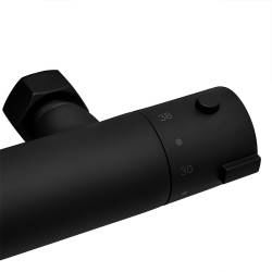 BATERIA PRYSZNICOWA ZESTAW Z DESZCZOWNICĄ T151B T151B-BL