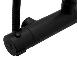 BATERIA PRYSZNICOWA ZESTAW Z DESZCZOWNICĄ T151B T151B-BL