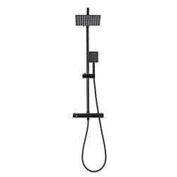 BATERIA PRYSZNICOWA ZESTAW Z DESZCZOWNICĄ T151B T151B-BL