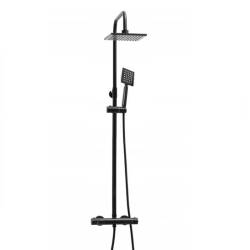 BATERIA PRYSZNICOWA ZESTAW Z DESZCZOWNICĄ T151B T151B-BL
