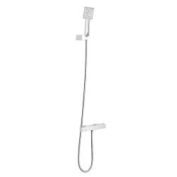 BATERIA WANNOWA ŚCIENNA PRYSZNICOWA ZESTAW Z TERMOSTATEM T202A CHROM T202A