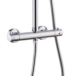 BATERIA PRYSZNICOWA Z TERMOSTATEM T151A CHROM T151A