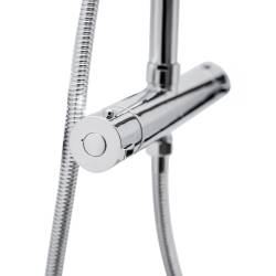 BATERIA PRYSZNICOWA Z TERMOSTATEM T151A CHROM T151A
