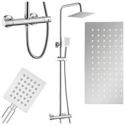 BATERIA PRYSZNICOWA Z TERMOSTATEM T151A CHROM T151A