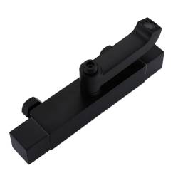 BATERIA PRYSZNICOWA Z TERMOSTATEM I DESZCZOWNICĄ T154B CZARNA T154B-BL
