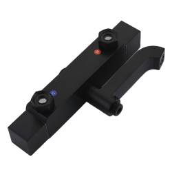 BATERIA PRYSZNICOWA Z TERMOSTATEM I DESZCZOWNICĄ T154B CZARNA T154B-BL
