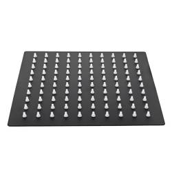 BATERIA PRYSZNICOWA Z TERMOSTATEM I DESZCZOWNICĄ T154B CZARNA T154B-BL