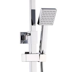 BATERIA PRYSZNICOWA Z TERMOSTATEM I DESZCZOWNICĄ T154A CHROM T154A