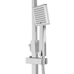 BATERIA PRYSZNICOWA Z TERMOSTATEM I DESZCZOWNICĄ T154A CHROM T154A