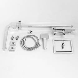 BATERIA PRYSZNICOWA Z TERMOSTATEM I DESZCZOWNICĄ T154A CHROM T154A
