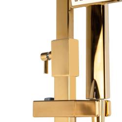 BATERIA PRYSZNICOWA Z TERMOSTATEM I DESZCZOWNICĄ T153C ZŁOTA T153C-GL