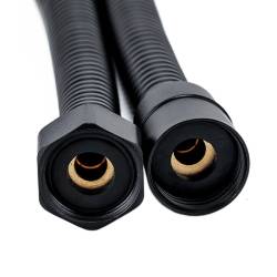 BATERIA PRYSZNICOWA Z TERMOSTATEM I DESZCZOWNICĄ T153B CZARNA T153B-BL