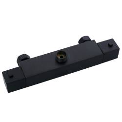 BATERIA PRYSZNICOWA Z TERMOSTATEM I DESZCZOWNICĄ T153B CZARNA T153B-BL