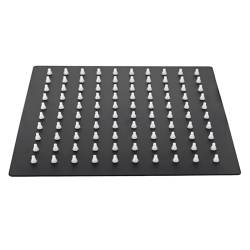BATERIA PRYSZNICOWA Z TERMOSTATEM I DESZCZOWNICĄ T153B CZARNA T153B-BL