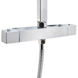 BATERIA PRYSZNICOWA Z TERMOSTATEM I DESZCZOWNICĄ T153A CHROM T153A
