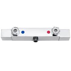 BATERIA PRYSZNICOWA Z TERMOSTATEM I DESZCZOWNICĄ T153A CHROM T153A