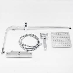 BATERIA PRYSZNICOWA Z TERMOSTATEM I DESZCZOWNICĄ T153A CHROM T153A