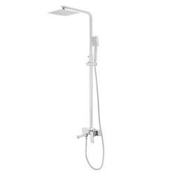 BATERIA PRYSZNICOWA ŁAZIENKOWA Z DESZCZOWNICĄ F170A CHROM F170A