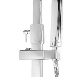 BATERIA PRYSZNICOWA ŁAZIENKOWA Z DESZCZOWNICĄ F170A CHROM F170A