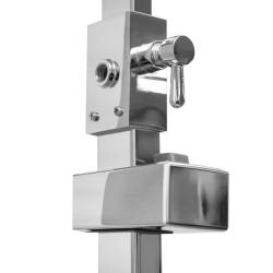 BATERIA PRYSZNICOWA ŁAZIENKOWA Z DESZCZOWNICĄ F170A CHROM F170A