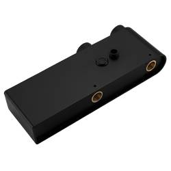BATERIA PRYSZNICOWA ŁAZIENKOWA Z DESZCZOWNICĄ ŚCIENNA F12-BL CZARNA LCD F12-BL