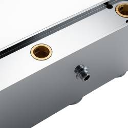 BATERIA PRYSZNICOWA ŁAZIENKOWA Z DESZCZOWNICĄ ŚCIENNA F12A CHROM LCD F12A