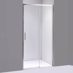 DRZWI PRYSZNICOWE SUPER SLIM NOVA CHROM 100 CM 6 MM NOVA-CH-100