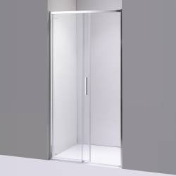DRZWI PRYSZNICOWE SUPER SLIM NOVA CHROM 100 CM 6 MM NOVA-CH-100