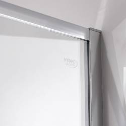 DRZWI PRYSZNICOWE SUPER SLIM NOVA CHROM 110 CM 6 MM NOVA-CH-110