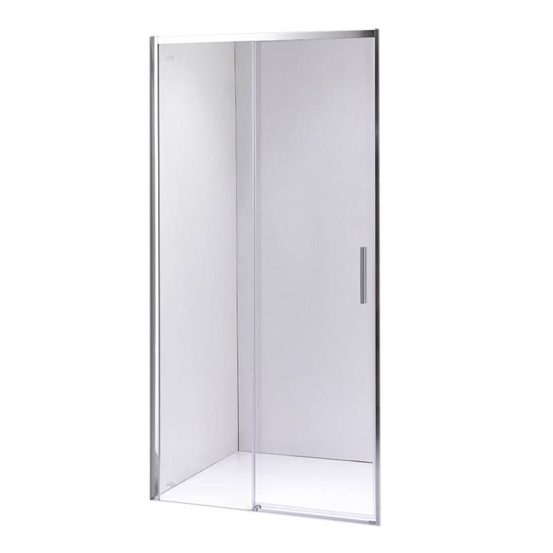 DRZWI PRYSZNICOWE SUPER SLIM NOVA CHROM 120 CM 6 MM NOVA-CH-120