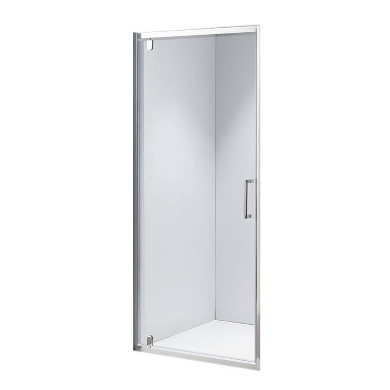 DRZWI PRYSZNICOWE ZOE CHROM 80 CM 6 MM ZOE-CH-80