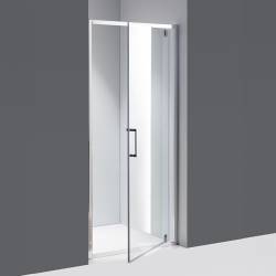 DRZWI PRYSZNICOWE ZOE CHROM 80 CM 6 MM ZOE-CH-80