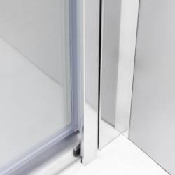 DRZWI PRYSZNICOWE ZOE CHROM 90 CM 6 MM ZOE-CH-90