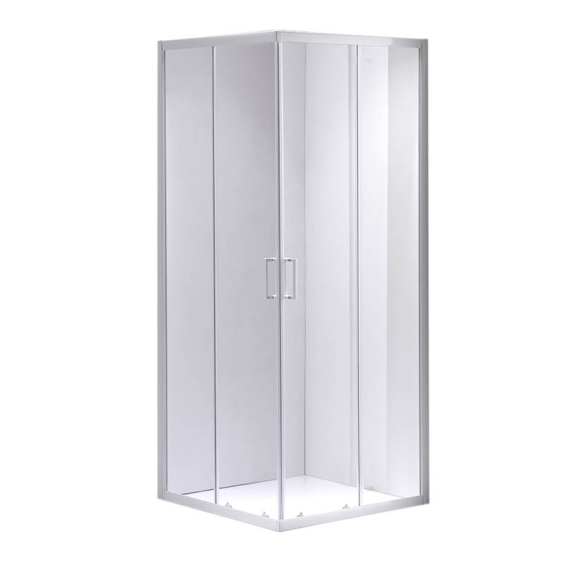 KABINA PRYSZNICOWA KWADRATOWA KZ93A BIAŁA 80X80 CM KZ93A-WH-80