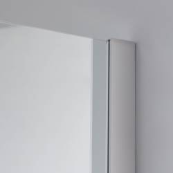 KABINA PRYSZNICOWA PIĘCIOKĄTNA KZ91B BIAŁA 90x90 CM KZ91B-WH-90
