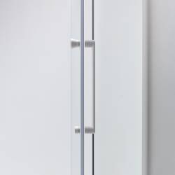 KABINA PRYSZNICOWA PIĘCIOKĄTNA KZ91B BIAŁA 90x90 CM KZ91B-WH-90