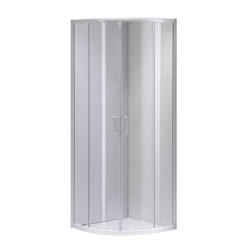 KABINA PRYSZNICOWA PÓŁOKRĄGŁA KZ94B BIAŁA 90x90 CM KZ94B-WH-90