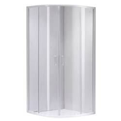 KABINA PRYSZNICOWA PÓŁOKRĄGŁA KZ94D BIAŁA 70X70 CM KZ94D-WH-70