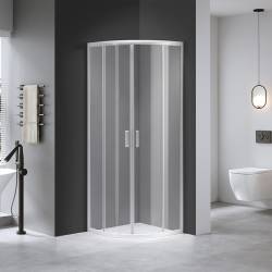 KABINA PRYSZNICOWA PÓŁOKRĄGŁA KZ94D BIAŁA 70X70 CM KZ94D-WH-70