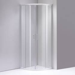KABINA PRYSZNICOWA PÓŁOKRĄGŁA KZ94D BIAŁA 70X70 CM KZ94D-WH-70