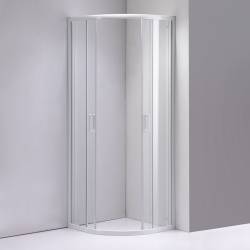 KABINA PRYSZNICOWA PÓŁOKRĄGŁA KZ94D BIAŁA 70X70 CM KZ94D-WH-70